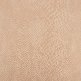 Stretch heavy plain and embossed suede - Snake - Beige