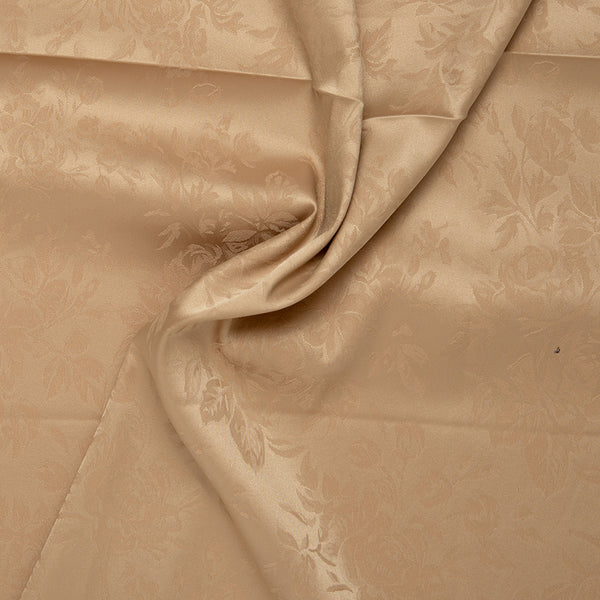 Stretch Satin - LUSH - Tone on tone - Beige