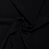 RECYCLED Solid Polyester - Black