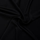 RECYCLED Solid Polyester - Black1