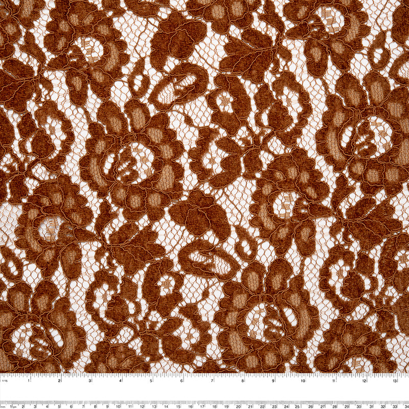 Chenille Lace - Brown
