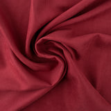 Fine Wale Corded Polyester - Red