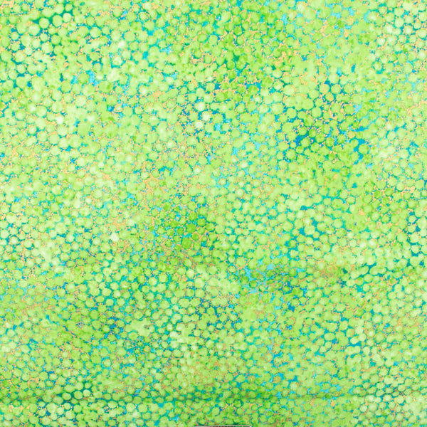 Printed Cotton - LUMINOSITY - Marble - Green