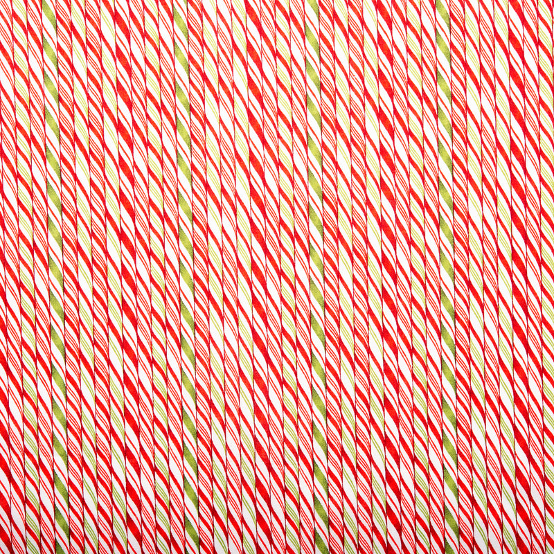 Holiday Minis - Candy cane stripes - Red / Green