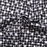 Home For The Holidays - Plaids / Snowflake - Grey