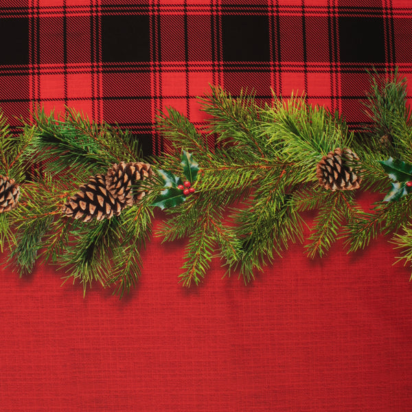 Holiday Tabling - Plaids - Red