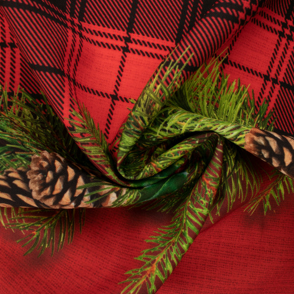 Holiday Tabling - Plaids - Red