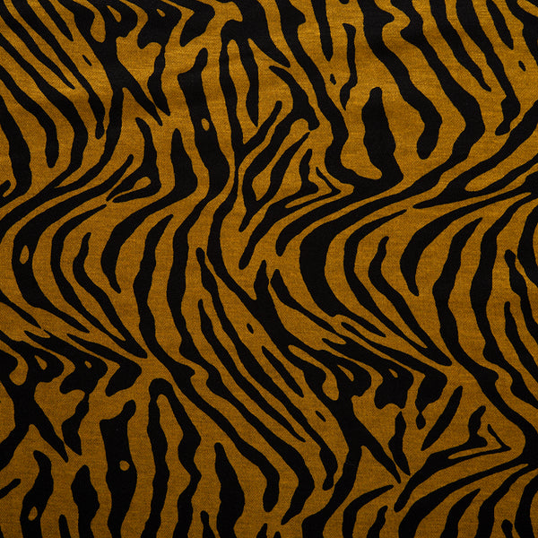 European Printed Knit - SOPHIA - Zebra - Mustard