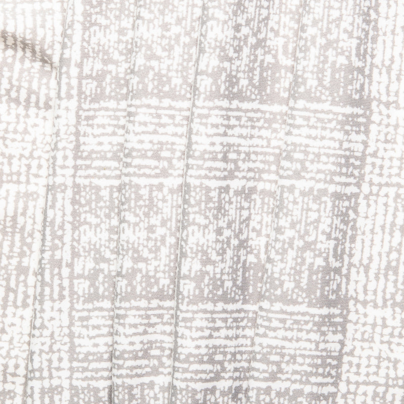 Brushed Knit - Plaids - Grey
