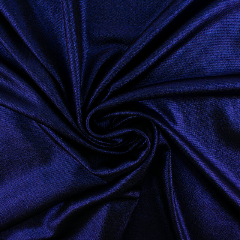 Foil Stretch Knit - Blue