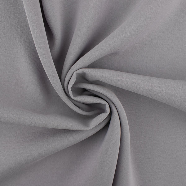 Solid Polyester - DALIA - Grey