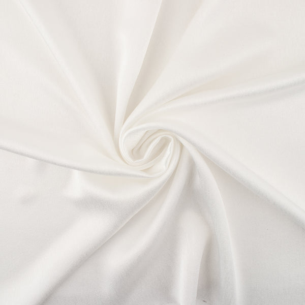 Polyester uni - DALIA - Blanc