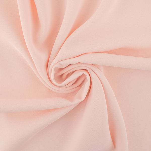 Solid Polyester - DALIA - Peach