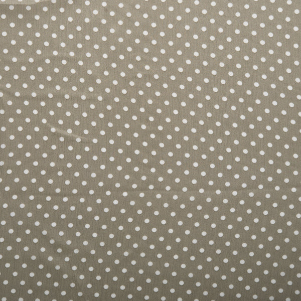 POLKA DOT Printed Polyester - Grey