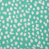 Viscose - CHLOE - Abstract dot - Turquoise