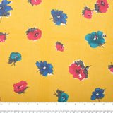 Printed Chiffon - CHANDA - Florals - Yellow