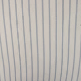 Rayon Poplin Stripe - Honeycomb Stripe - Medium blue