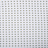 Printed Viscose Knit - ARIELLA - Abstract - White / Blue