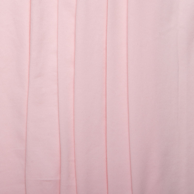 Tricot coton et lycra - FANNY - Rose