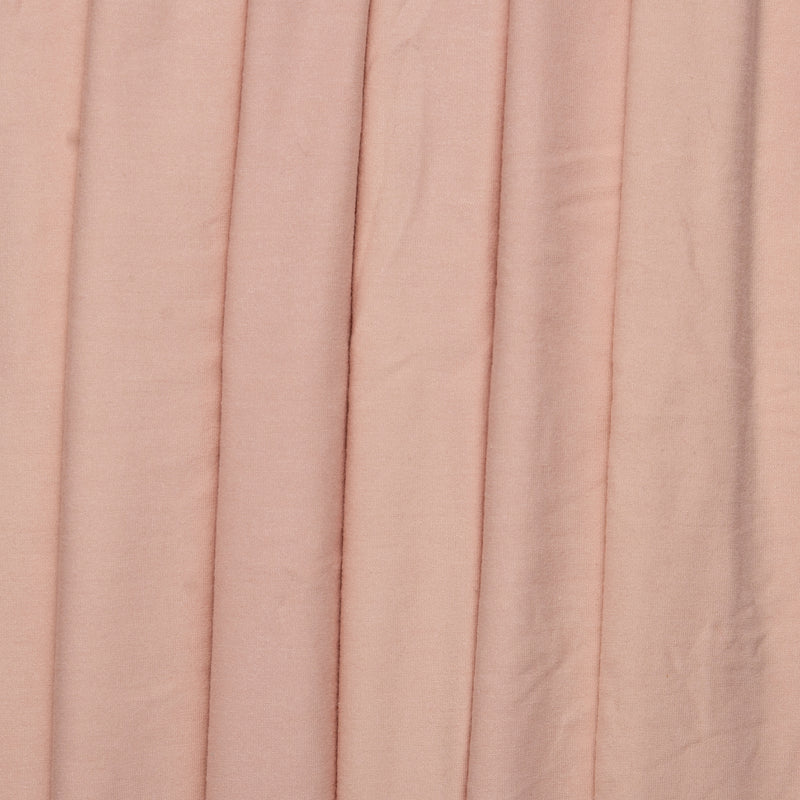 Tricot coton et lycra - FANNY - Blush