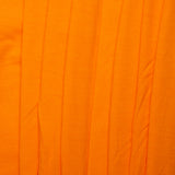 Tricot coton et lycra - FANNY - Orange