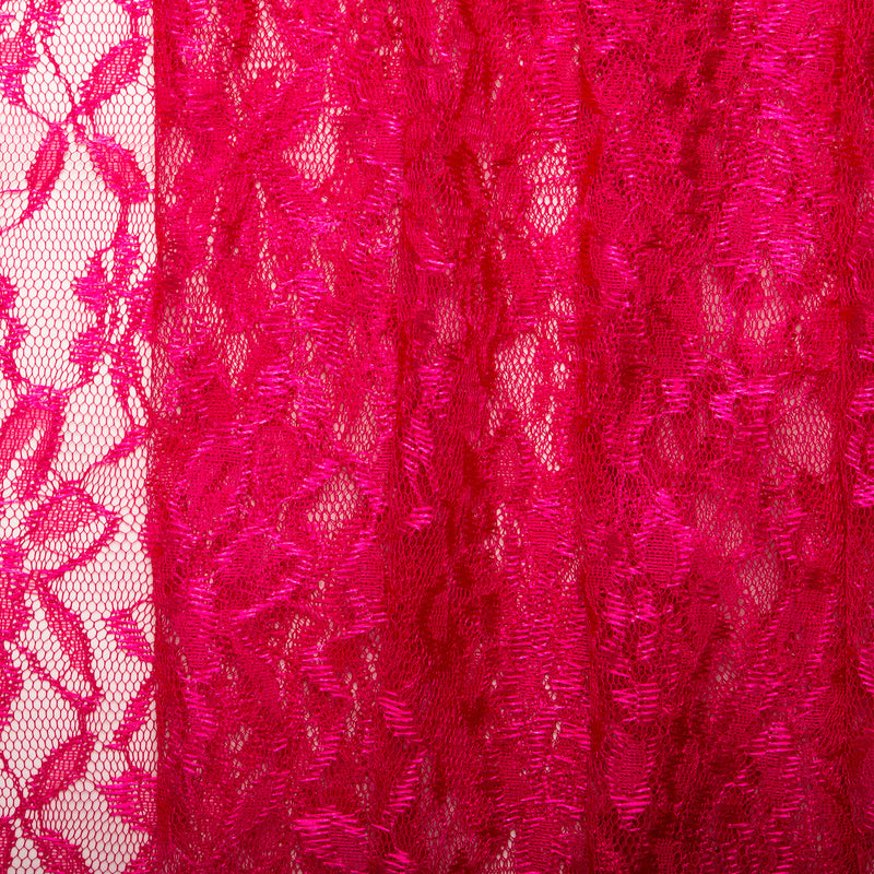 Fashion Lace - Roses - Raspberry