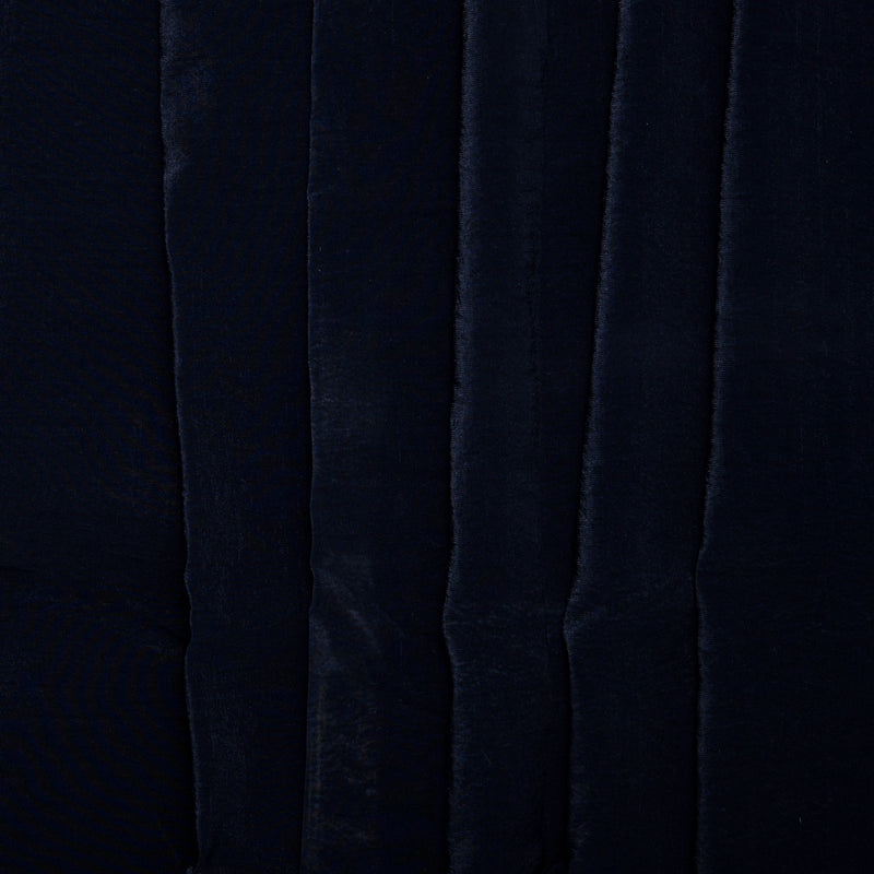 Crushed Outerwear Fabric - Navy