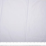 Crushed Outerwear Fabric - White