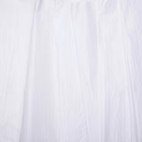 Crushed Outerwear Fabric - White