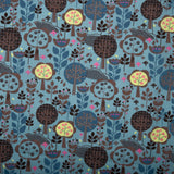 Printed Cotton - ZILLION - Tree - Teal