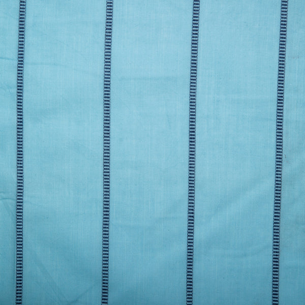 Printed Cotton - ZILLION - Stripes - Blue dawn