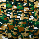 Printed Cotton Poplin - WOO HOO - Camouflage - Brown