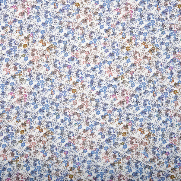 Coton imprimé Numérique - MEDLEY - Marguerite mini - Rose