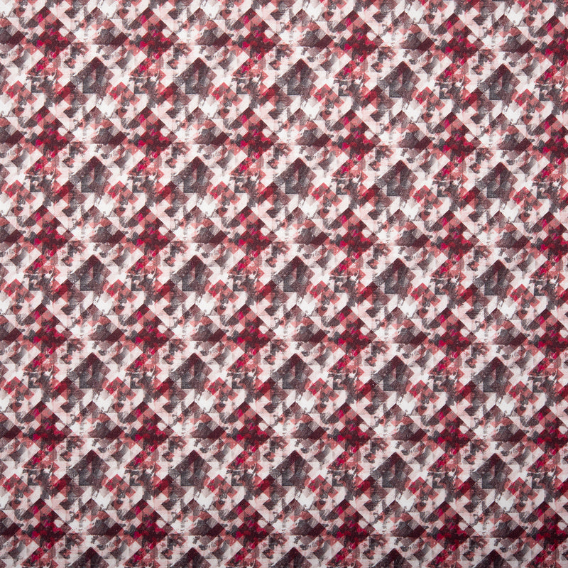 Digital Printed cotton - MEDLEY - Plaids - Red