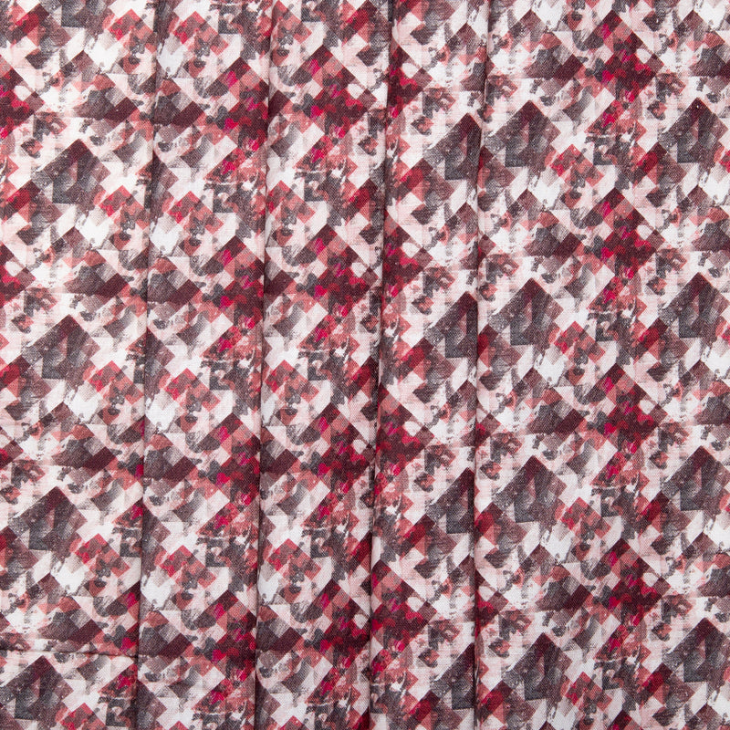 Digital Printed cotton - MEDLEY - Plaids - Red