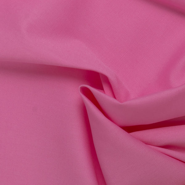 Solid Stretch Cotton Poplin - PAULINA - Dawn pink