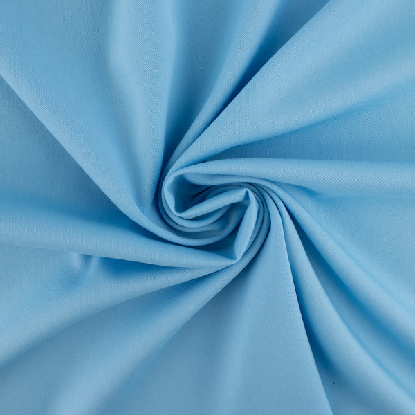 Tissu léger pour costume - ANITA - Bleu