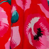 Rayon Voile Print - ALISSA - Anemome - Red