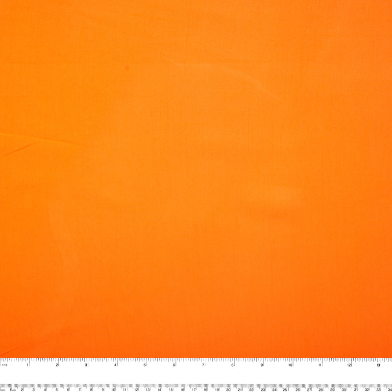 Popeline de rayonne unie - <POPPY> - Orange