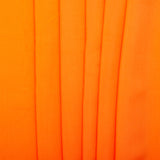 Solid Rayon Poplin - POPPY - Orange