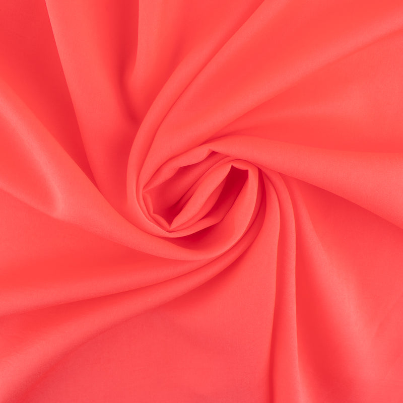 Solid Polyester - JANE - Coral