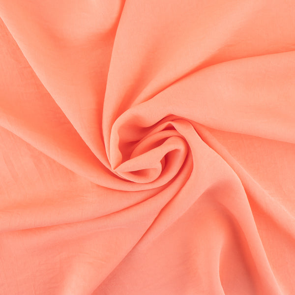 Solid Polyester - JANE - Peach