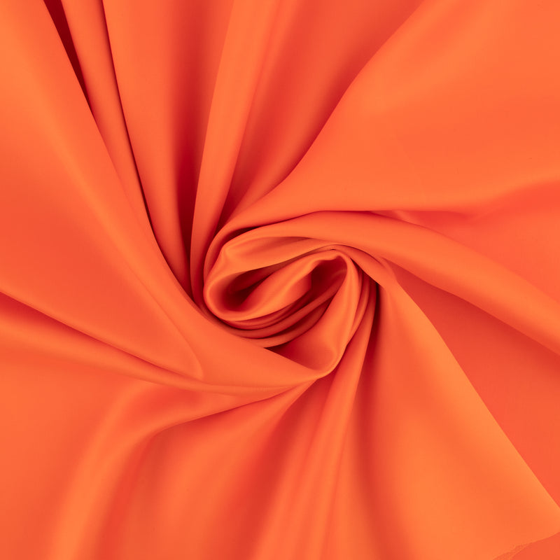 Satin uni extensible - <GLAMOROUS> - Orange