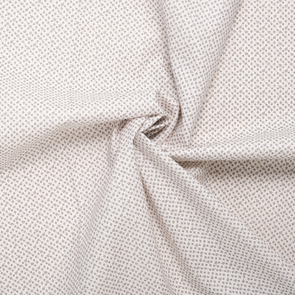 Coton imprimé - <RUBY> - Losanges - Blanc