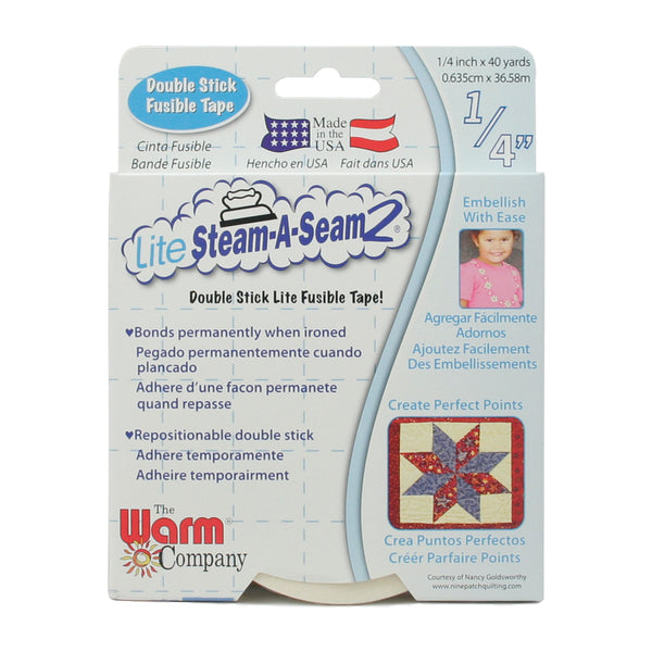 Lite Steam-A-Seam 2 - 1/4 inch Tape