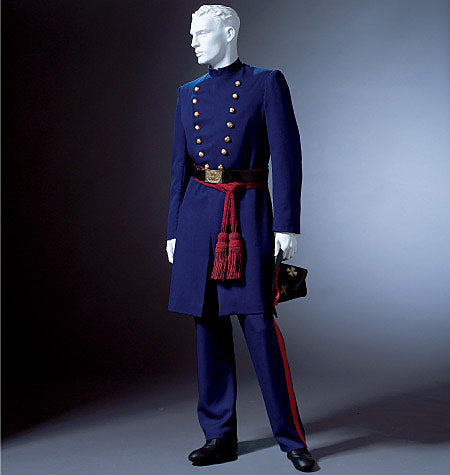 M4745 Men's Civil War Costumes (size: XLG-XXL-XXXL)