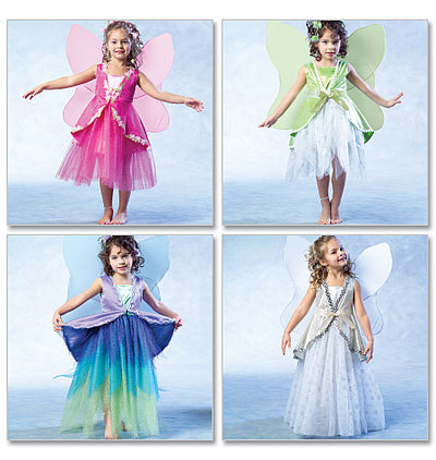 2xKids Costume D'ailes De Papillon De Fée Pour Les Filles Princesse
