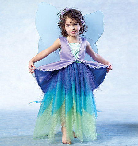 M4887 Children's/Girls' Fairy Costumes (size: 2-3-4-5)