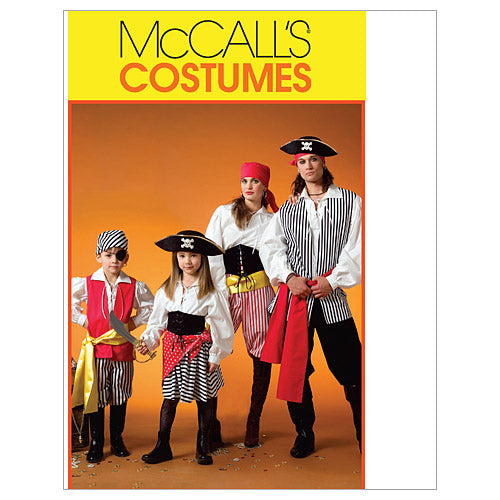 M4952 Misses'/Men's/Children's/Boys'/Girls' Costumes (size: (3-4) (5-6) (7-8))