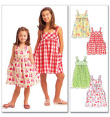M5613 Children's/Girls' Dresses (size: 7-8-10-12-14)